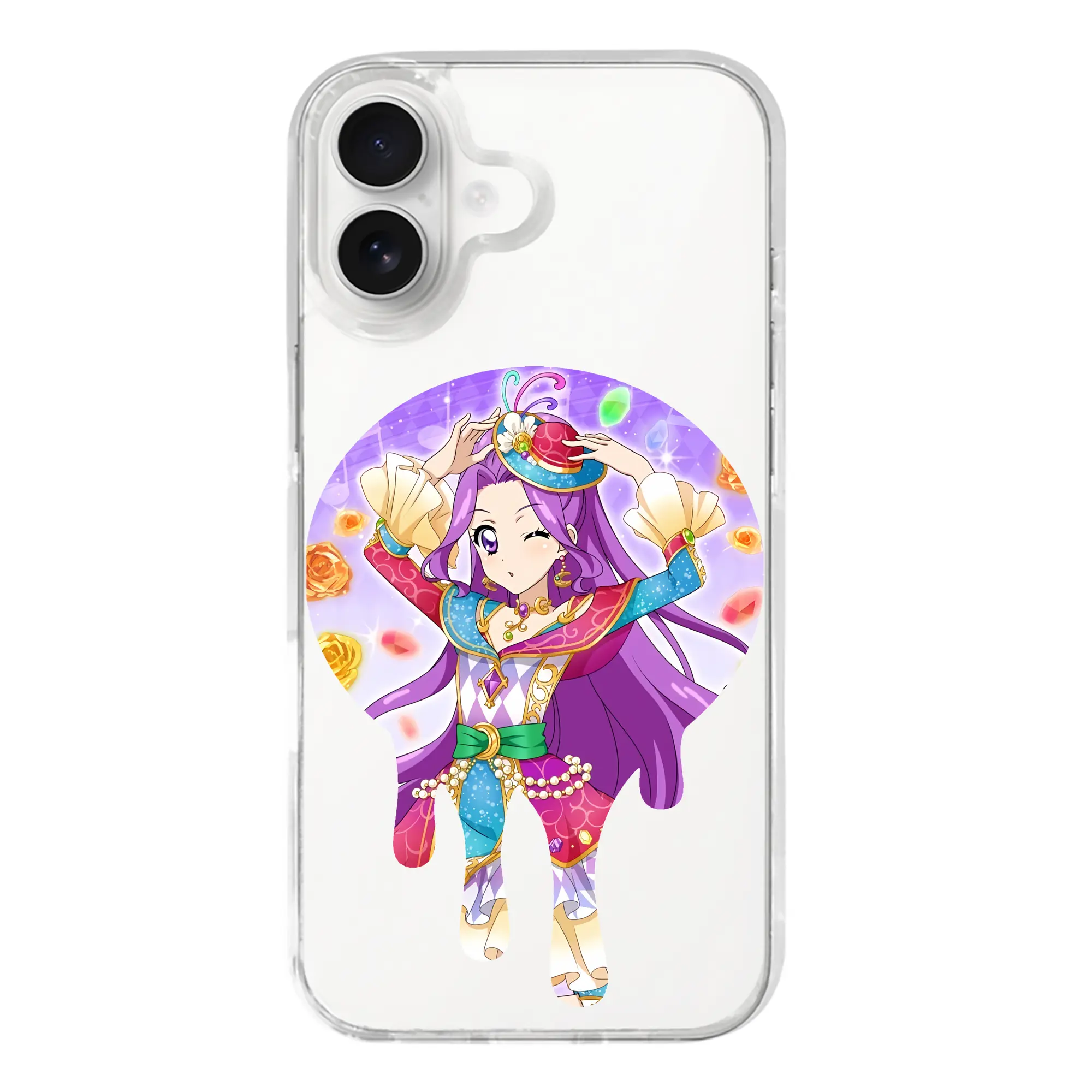 アイカツ グッズ 神崎 美月 - iPhone 17シリーズ 透明スマホケース – 薄型・耐衝撃・精密フィット保護カバー